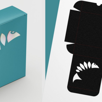 Intra απο ξύλο plywood  Χρώμα wenge 3mm-4mm πάχος - Πρότυπο λεπτού τετράγωνου κιβωτίου αποκοπής ψαριών 4 Δίασταση 6x6 cm INTRAFABR-83932639 - Image 1