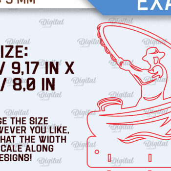 Intra απο ξύλο plywood  Χρώμα wenge 3mm-4mm πάχος - Πακέτο κοπής λέιζερ κουμπιών για ψάρεμα Δίασταση 30x20 cm INTRAFABR-122976604 - Image 2