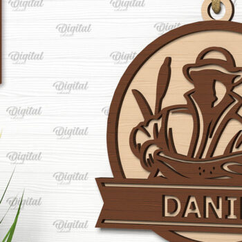 Intra απο ξύλο plywood  Χρώμα wenge 3mm-4mm πάχος - Διακοσμητικά ψαρέματος Δέσμη κοπής με λέιζερ Δίασταση 6x6 cm INTRAFABR-113587344 - Image 5