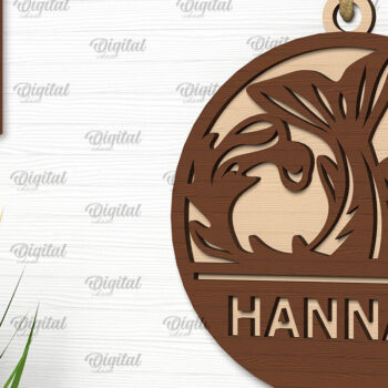 Intra απο ξύλο plywood  Χρώμα wenge 3mm-4mm πάχος - Διακοσμητικά ψαρέματος Δέσμη κοπής με λέιζερ Δίασταση 6x6 cm INTRAFABR-113587344 - Image 6