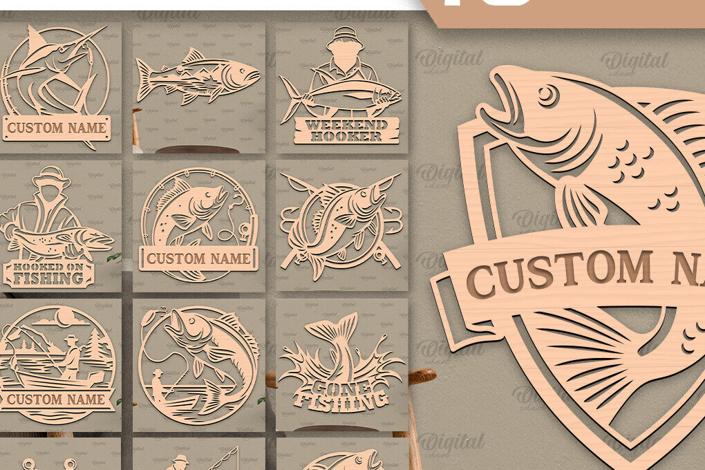 Intra απο ξύλο plywood  Χρώμα wenge 3mm-4mm πάχος - Ψάρεμα σημάδια Δέσμη κοπής με λέιζερ Δίασταση 30x20 cm INTRAFABR-119257434