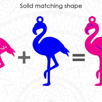 Intra απο ξύλο plywood  Χρώμα wenge 3mm-4mm πάχος - Σκουλαρίκια Flamingo, Κοσμήματα Flamingo Δίασταση 3x3 cm INTRAFABR-96131402 - Image 2