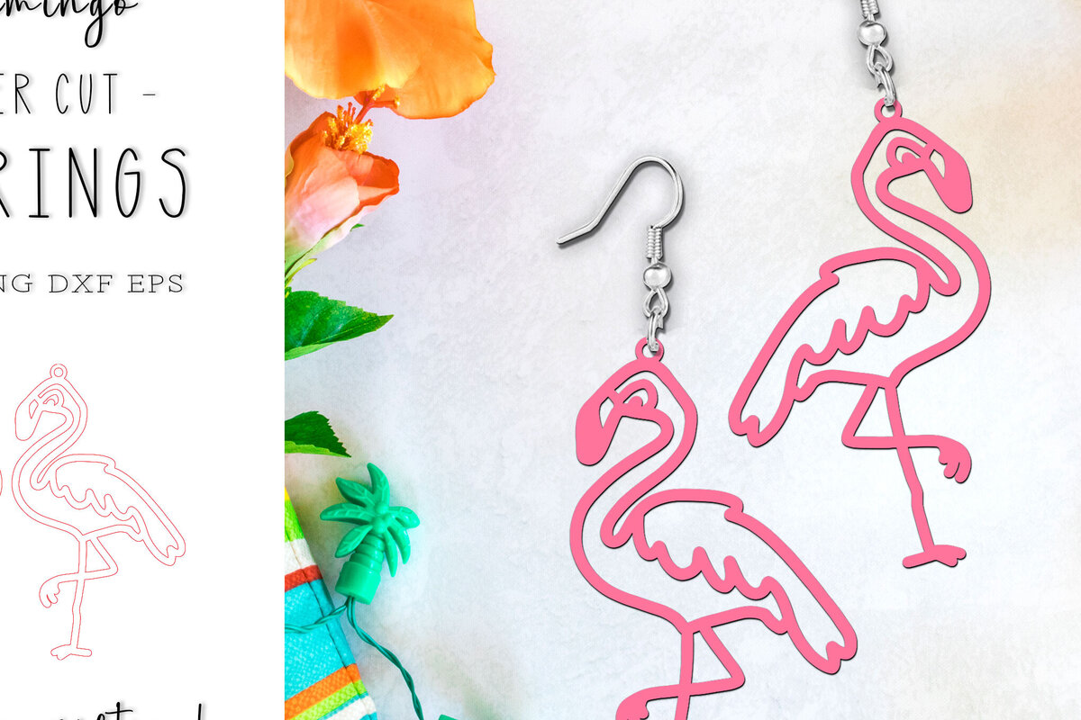 Intra απο ξύλο plywood  Χρώμα wenge 3mm-4mm πάχος - Σκουλαρίκια Flamingo | Καλοκαιρινό Δίασταση 900x900 cm INTRAFABR-122542606