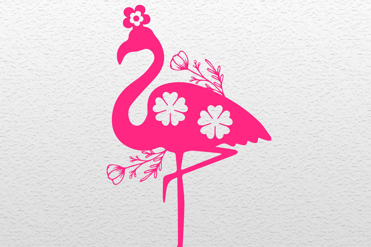 Intra απο ξύλο plywood  Χρώμα wenge 3mm-4mm πάχος - Flamingo Floral Δίασταση 30x20 cm INTRAFABR-116753061