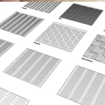 Intra απο ξύλο plywood  Χρώμα wenge 3mm-4mm πάχος - με ευέλικτο / ζωντανό μεντεσέ με λέιζερ Δίασταση 40x50 cm INTRAFABR-110525587 - Image 2