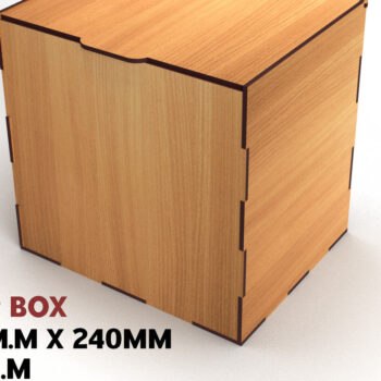 Intra απο ξύλο plywood  Χρώμα wenge 3mm-4mm πάχος - Flip Box, Καπάκια 02 Δίασταση 30x20 cm INTRAFABR-59520359 - Image 1