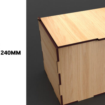 Intra απο ξύλο plywood  Χρώμα wenge 3mm-4mm πάχος - Flip Box, Καπάκια 03 Δίασταση 30x20 cm INTRAFABR-119257511 - Image 1
