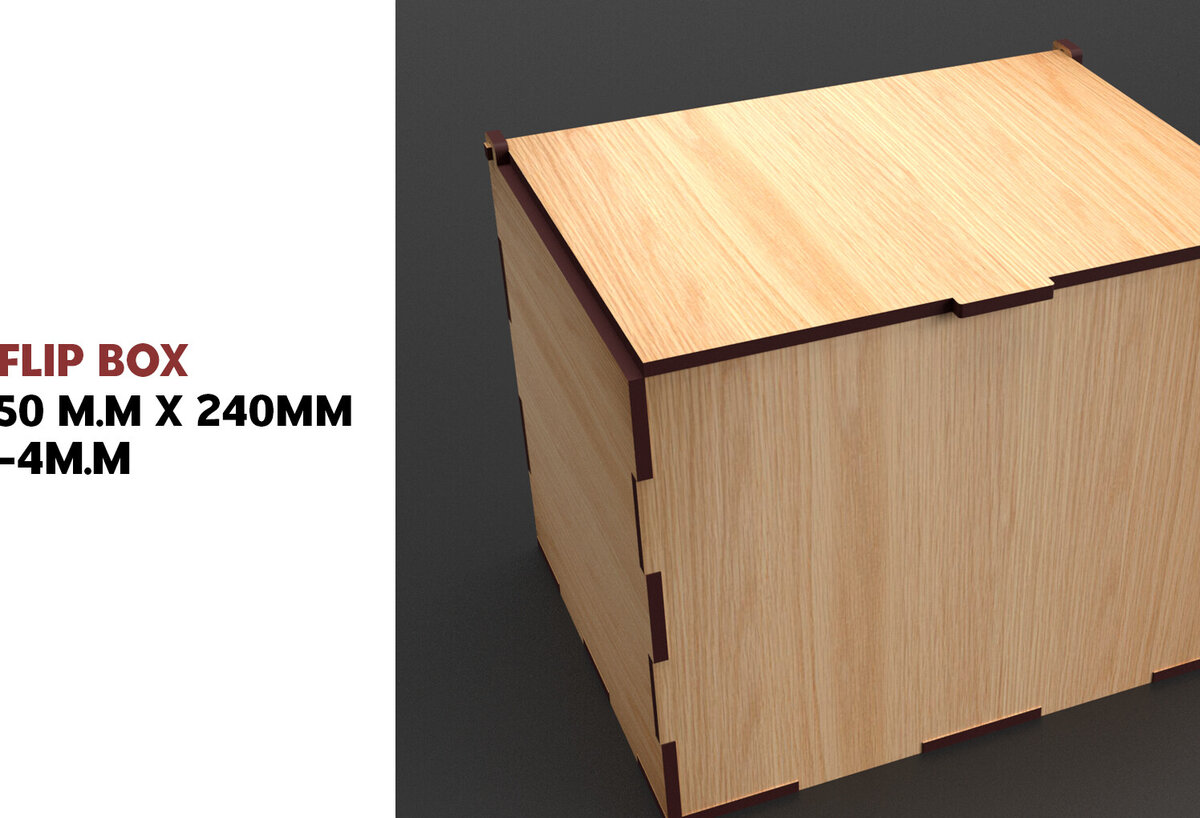 Intra απο ξύλο plywood  Χρώμα wenge 3mm-4mm πάχος - Flip Box, Καπάκια 03 Δίασταση 30x20 cm INTRAFABR-119257511
