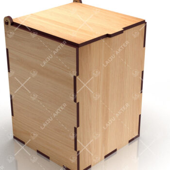 Intra απο ξύλο plywood  Χρώμα wenge 3mm-4mm πάχος - Flip Box, Καπάκια 09 Δίασταση 30x20 cm INTRAFABR-68695394 - Image 3