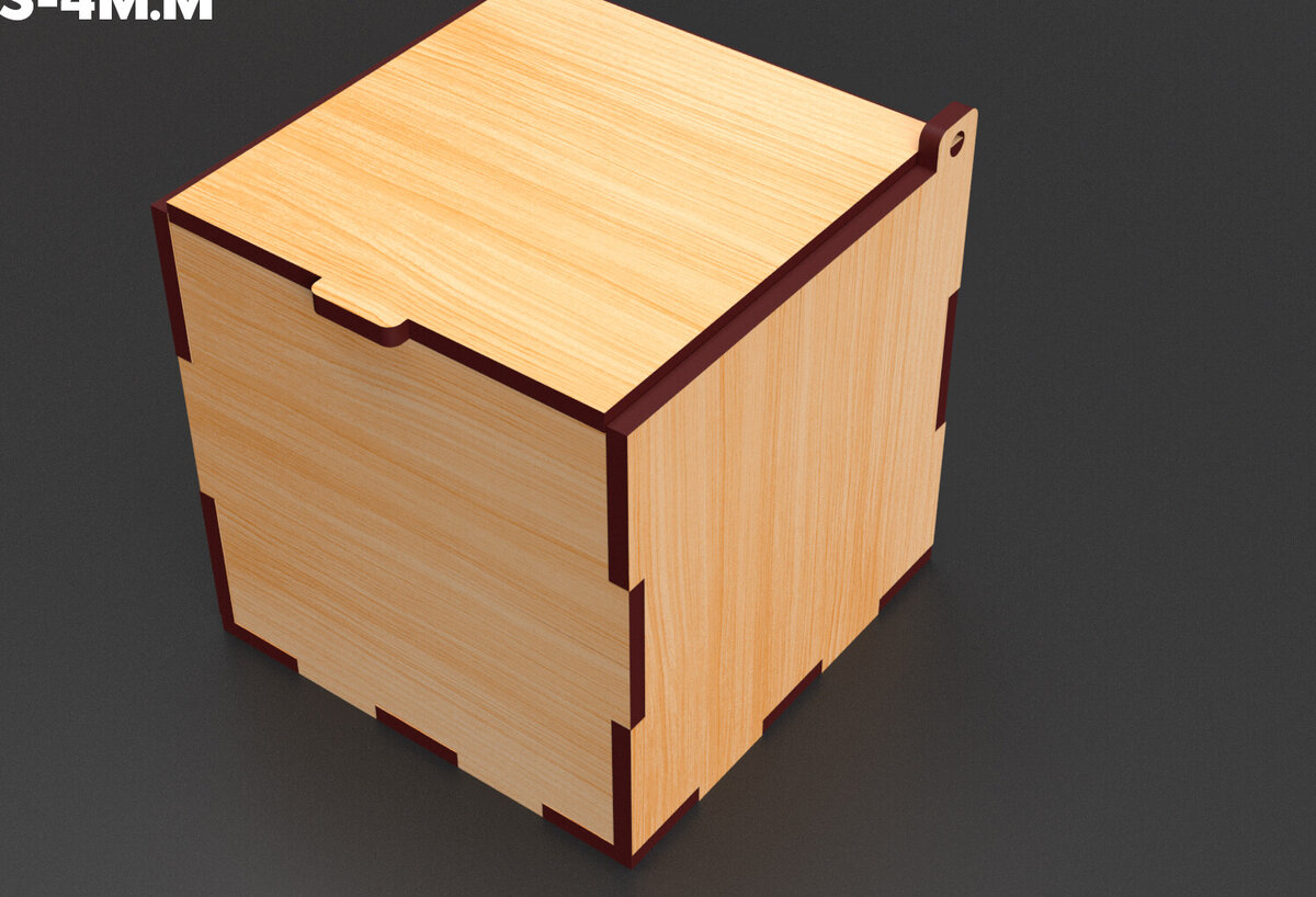 Intra απο ξύλο plywood  Χρώμα wenge 3mm-4mm πάχος - Flip Box, Καπάκια 13 Δίασταση 30x20 cm INTRAFABR-115303981