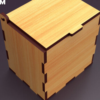 Intra απο ξύλο plywood  Χρώμα wenge 3mm-4mm πάχος - Flip Box, Καπάκια 18 Δίασταση 30x20 cm INTRAFABR-105557461 - Image 1