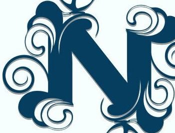 Intra απο ξύλο plywood  Χρώμα wenge 3mm-4mm πάχος - Floral Alphabet Δίασταση 30x20 cm INTRAFABR-105557610 - Image 3