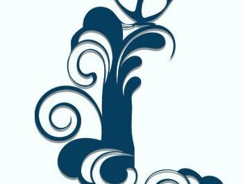 Intra απο ξύλο plywood  Χρώμα wenge 3mm-4mm πάχος - Floral Alphabet Δίασταση 30x20 cm INTRAFABR-116865140 - Image 4