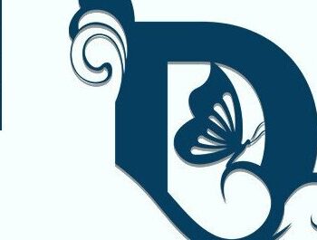 Intra απο ξύλο plywood  Χρώμα wenge 3mm-4mm πάχος - Floral Alphabet Δίασταση 30x20 cm INTRAFABR-122554502 - Image 5