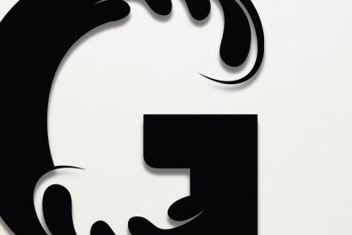 Intra απο ξύλο plywood  Χρώμα wenge 3mm-4mm πάχος - Floral Alphabet , Γράμμα G Δίασταση 30x20 cm INTRAFABR-118430314