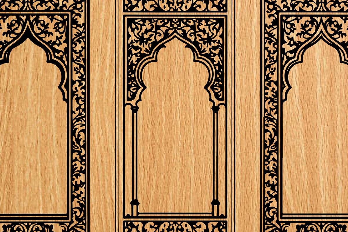 Intra απο ξύλο plywood  Χρώμα wenge 3mm-4mm πάχος - λέιζερ σελιδοδεικτών Floral Δίασταση 4x4 cm INTRAFABR-122611724