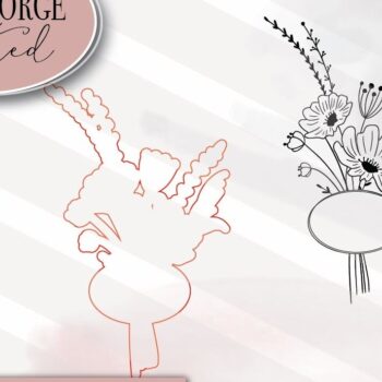 Intra απο ξύλο plywood  Χρώμα wenge 3mm-4mm πάχος - Ανθοδέσμη Δίασταση 6x6 cm INTRAFABR-107740215 - Image 2