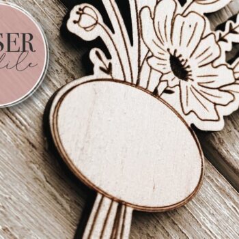 Intra απο ξύλο plywood  Χρώμα wenge 3mm-4mm πάχος - Ανθοδέσμη Δίασταση 6x6 cm INTRAFABR-107740215 - Image 5