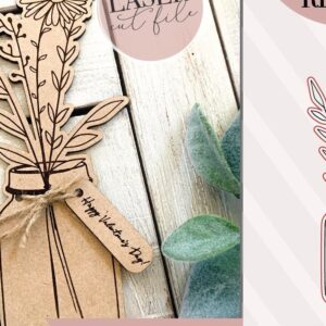 Intra απο ξύλο plywood  Χρώμα wenge 3mm-4mm πάχος - Ανθοδέσμη Δίασταση 20x20 cm INTRAFABR-36209448