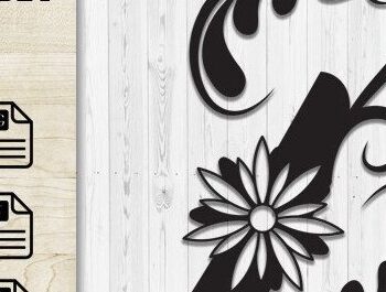 Intra απο ξύλο plywood  Χρώμα wenge 3mm-4mm πάχος - Floral Butterfly Alphabet Z Δίασταση 30x20 cm INTRAFABR-116404615 - Image 1