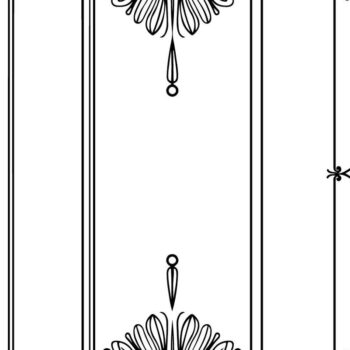 Intra απο ξύλο plywood  Χρώμα wenge 3mm-4mm πάχος - Floral Butterfly Laser σελιδοδείκτη Σετ Δίασταση 30x30 cm INTRAFABR-114576204 - Image 2