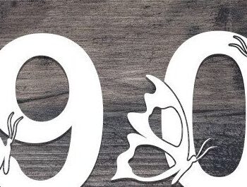 Intra απο ξύλο plywood  Χρώμα wenge 3mm-4mm πάχος - Floral Αριθμός πεταλούδας Δίασταση 30x20 cm INTRAFABR-112719606 - Image 3