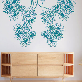 Intra απο ξύλο plywood  Χρώμα wenge 3mm-4mm πάχος - Floral Butterfly Paper Cut Design 9 Δίασταση 20x20 cm INTRAFABR-122680300 - Image 3