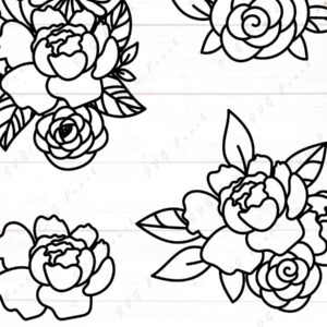 Intra απο ξύλο plywood  Χρώμα wenge 3mm-4mm πάχος - Floral Σύνθεση Δίασταση 20x20 cm INTRAFABR-114285550