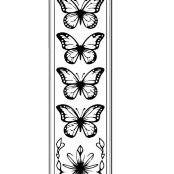 Intra απο ξύλο plywood  Χρώμα wenge 3mm-4mm πάχος - Floral Design Στοιχεία Δίασταση 4x4 cm INTRAFABR-102288685 - Image 3