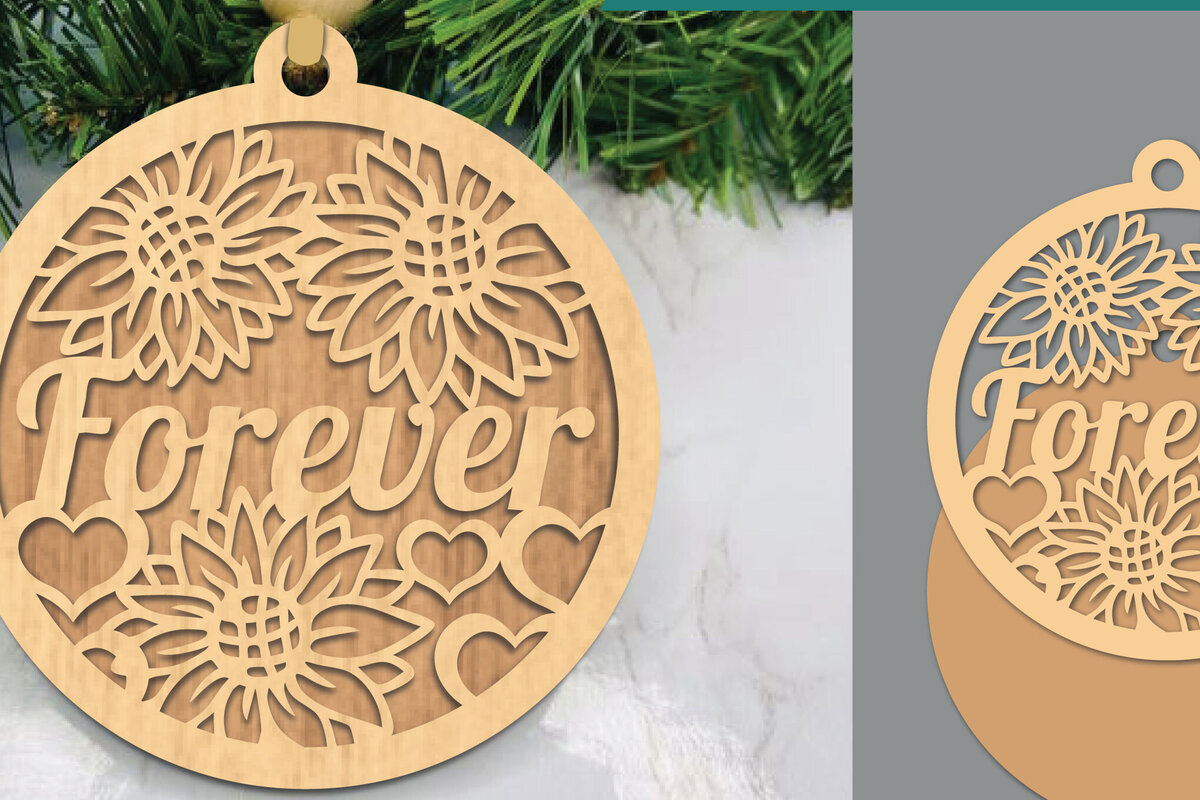 Intra απο ξύλο plywood  Χρώμα wenge 3mm-4mm πάχος - Floral Forever Στολίδι Δίασταση 6x6 cm INTRAFABR-102210286