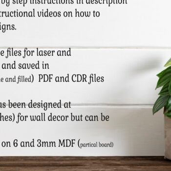 Intra απο ξύλο plywood Χρώμα wenge 3mm-4mm πάχος - Floral Καρδιά Σήμα ονόματος Δίασταση 30x20 cm INTRAFABR-121995744 - Image 4