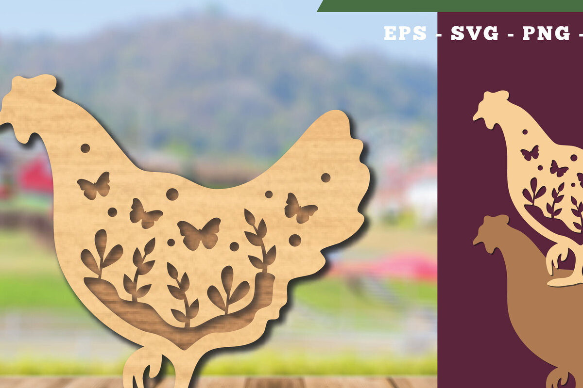 Intra απο ξύλο plywood  Χρώμα wenge 3mm-4mm πάχος - Floral Hen Διακόσμηση Δίασταση 20x20 cm INTRAFABR-81419889