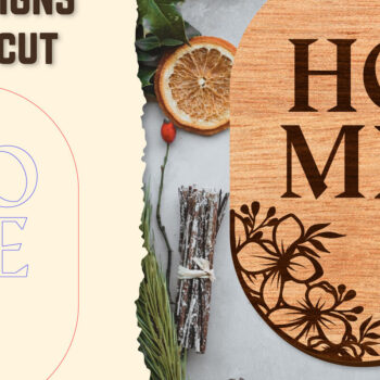 Intra απο ξύλο plywood  Χρώμα wenge 3mm-4mm πάχος - Floral ξύλινες πινακίδες κοπής με λέιζερ Δίασταση 20x20 cm INTRAFABR-105556264 - Image 1