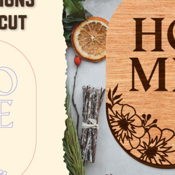 Intra απο ξύλο plywood Χρώμα wenge 3mm-4mm πάχος - Floral Ξύλινες πινακίδες Σπίτι κομμένες με λέιζερ ΔΕΜΑΤΑ Δίασταση 20x20 cm INTRAFABR-87864189 - Image 2