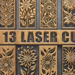 Intra απο ξύλο plywood  Χρώμα wenge 3mm-4mm πάχος - Πακέτα λουλουδιών κοπής με λέιζερ Δίασταση 3600x5400 cm INTRAFABR-14979456