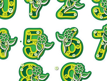 Intra απο ξύλο plywood  Χρώμα wenge 3mm-4mm πάχος - Floral Number 3D Design Δίασταση 30x20 cm INTRAFABR-120389967 - Image 3