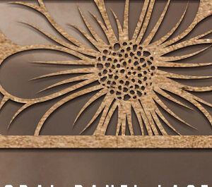 Intra απο ξύλο plywood  Χρώμα wenge 3mm-4mm πάχος - Floral Panel Δίασταση 30x20 cm INTRAFABR-121963632