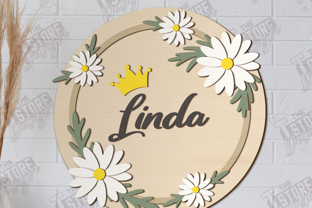 Intra απο ξύλο plywood  Χρώμα wenge 3mm-4mm πάχος - Πλακέτα τοίχου Floral | CNC Δίασταση 30x20 cm INTRAFABR-70939423