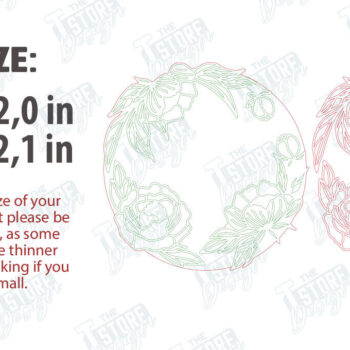 Intra απο ξύλο plywood  Χρώμα wenge 3mm-4mm πάχος - Πακέτα λουλουδιών τοίχου Πακέτο κοπής με λέιζερ Δίασταση 30x20 cm INTRAFABR-70938898 - Image 2