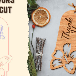 Intra απο ξύλο plywood  Χρώμα wenge 3mm-4mm πάχος - Floral Wood Tag Favors Lasercut Δίασταση 20x20 cm INTRAFABR-79119498