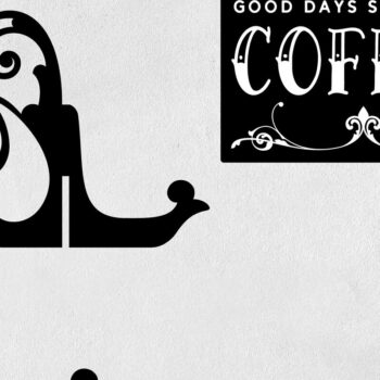 Intra απο ξύλο plywood Χρώμα wenge 3mm-4mm πάχος - Flourish Easel Art Stand και πινακίδα καφέ Δίασταση 30x20 cm INTRAFABR-97019180 - Image 8