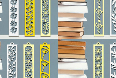 Intra απο ξύλο plywood  Χρώμα wenge 3mm-4mm πάχος - Πακέτο σελιδοδείκτης λουλουδιών Δίασταση 5x20 cm INTRAFABR-64955365