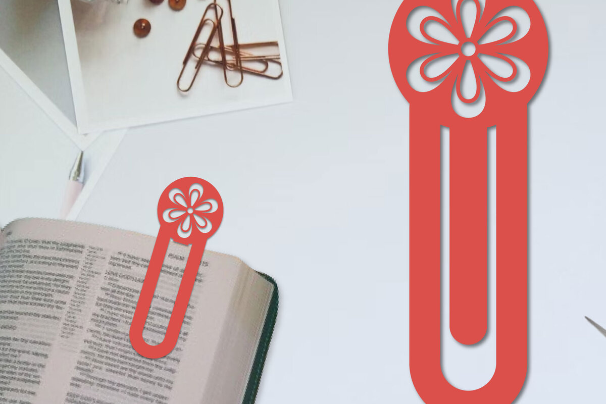 Intra απο ξύλο plywood  Χρώμα wenge 3mm-4mm πάχος - Λουλούδι σελιδοδείκτης Χαρτοκόψιμο με λέιζερ Δίασταση 5x20 cm INTRAFABR-123552605