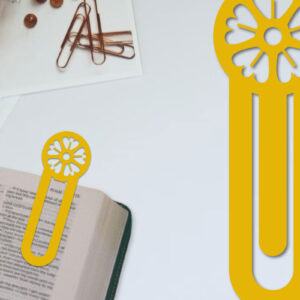 Intra απο ξύλο plywood  Χρώμα wenge 3mm-4mm πάχος - Λουλούδι σελιδοδείκτης Χαρτοκόψιμο με λέιζερ Δίασταση 5x20 cm INTRAFABR-123552610