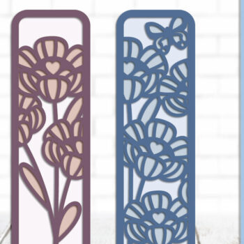 Intra απο ξύλο plywood  Χρώμα wenge 3mm-4mm πάχος - Σελιδοδείκτες λουλουδιών Χάρτινο με στρώσεις Δίασταση 30x20 cm INTRAFABR-123552556 - Image 1