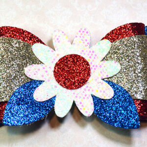 Intra απο ξύλο plywood  Χρώμα wenge 3mm-4mm πάχος - Πρότυπο φιόγκων λουλουδιών Δίασταση 20x20 cm INTRAFABR-117705782