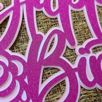 Intra απο ξύλο plywood Χρώμα wenge 3mm-4mm πάχος - Flower Cake Topper Δίασταση 4x4 cm INTRAFABR-97155161 - Image 5