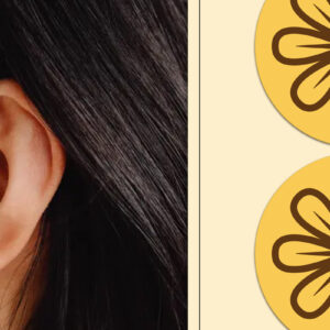 Intra απο ξύλο plywood  Χρώμα wenge 3mm-4mm πάχος - Σκουλαρίκια λουλουδιών Μαγνήτης κοπής με λέιζερ Δίασταση 3x3 cm INTRAFABR-103321930