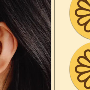 Intra απο ξύλο plywood  Χρώμα wenge 3mm-4mm πάχος - Σκουλαρίκια λουλουδιών Μαγνήτης κοπής με λέιζερ Δίασταση 3x3 cm INTRAFABR-103322298