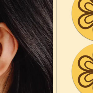 Intra απο ξύλο plywood  Χρώμα wenge 3mm-4mm πάχος - Σκουλαρίκια λουλουδιών Μαγνήτης κοπής με λέιζερ Δίασταση 3x3 cm INTRAFABR-103396416